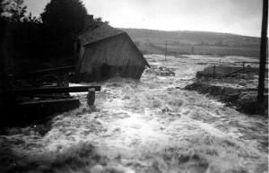 Översvämning i Utanö 1945 bild 1